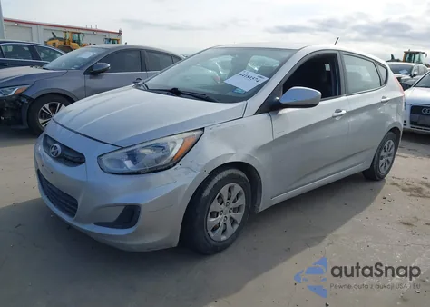 2015 Hyundai Accent Gs из США, поврежденный, VIN KMHCT5AEXFU229987